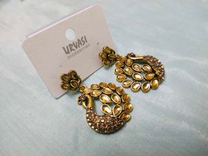 Elegant Peacock Earrings
