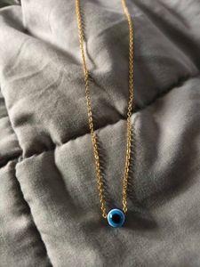 Lucky Eye Gold Necklace