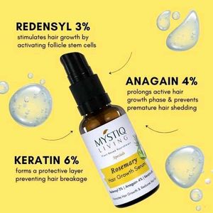 Mystiq Living Rosemary Hair Growth Serum