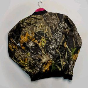 Camo Bomber Jacket
