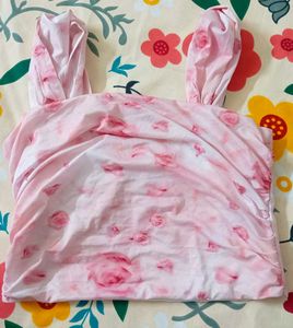 Floral Print Top / size M
