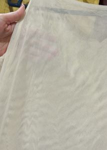 Glitter Cream Net Top ❤️