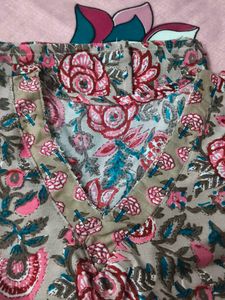 Floral Print Pajama Set