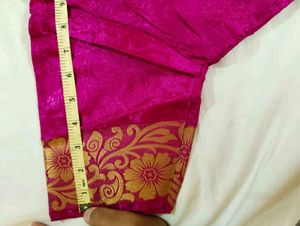 Silk Saree With Stitched Blouse