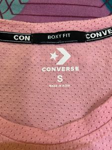 Converse crop top