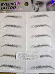 Eyebrow Tattoo Stickers