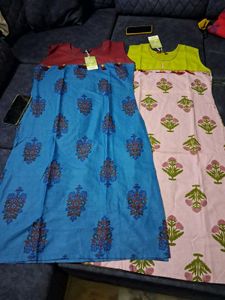 Beautiful New Cotton Kurti 42 Size