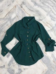 Green Casual Shirt