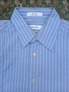 Striped Blue Shirt