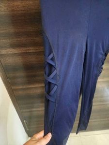 Active Wear Blue Pants 👖