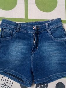 Kids(Girls) Denim Shorts With Pockets.