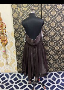 Brown Party Dress