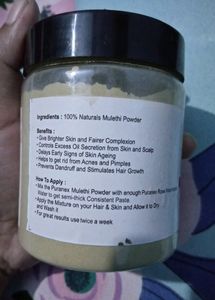 Mulethi Powder For All Type Of Skin &amp; Hair + One Freebies