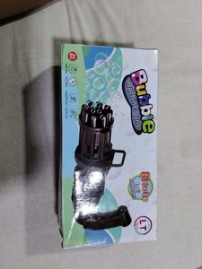 Pink Bubble Gun Toy