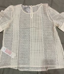 Vero ModaSheer Lace Top