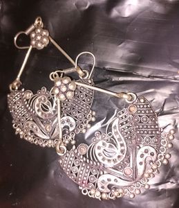 Oxidised Jhumkas