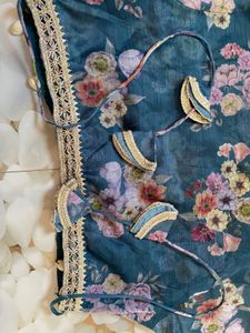 Floral Print Lehenga Set