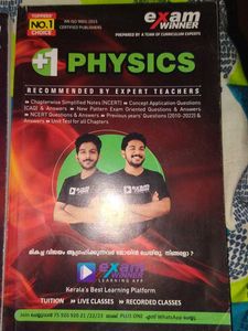 Plus One Exam Winner Books