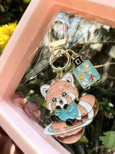 Cute Red Panda Keychain