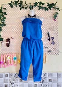 Size S/ M 🎁Buy 2 Get 1 Free 🎁Blue Jumpsuit