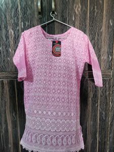 New Chikankari Kurti