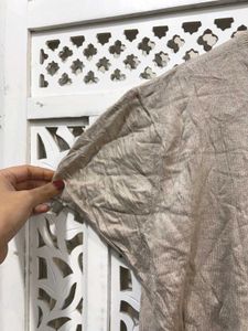 🎀Beige Turtleneck Short Sleeve Top B