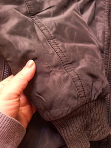 Men&#39;s Solid Black Regular Jacket
