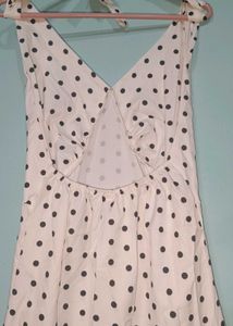 Polka Dot Maxi Dress