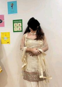 Elegant kurti plazo set with dupatta