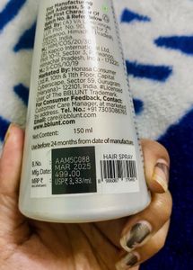 BBLUNT Heat Protection Hair Mist