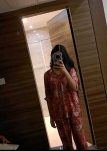 Floral Print cord set