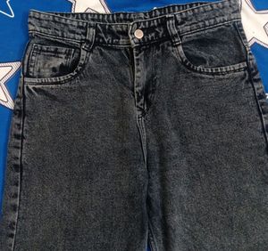 Charcoal Grey Women Jeans