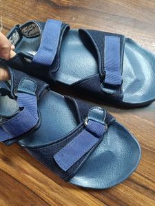Blue Adjustable Sandals