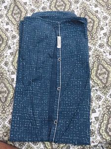Stylish Blue Patterned Shirt