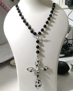 cross charm necklace