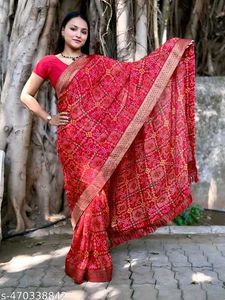 Bandhni Saree Only Rs 299