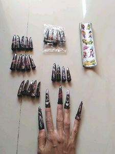 💅Nail Armor, kids toys and stickers