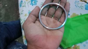 Men Stainless Steel  Stylish Hand Kadaa  Medium