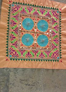 Embroidered Textile Art (Desi Kathiyawadi)