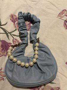 Chic Blue Handbag