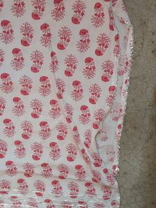 Pink Floral Kurta Set