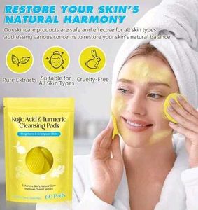 Kojic Acid &amp; Turmeric cleansing Pads