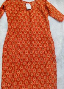 Polyester/Crepe Fabric Stylish Women&#39;s Kurti