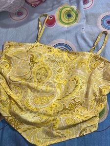 Yellow Bandana Top