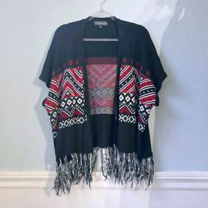 BLACK SHRUG