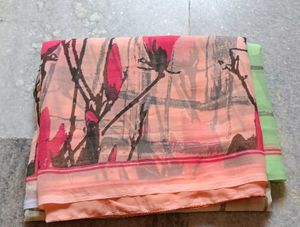 Pretty Print Saree