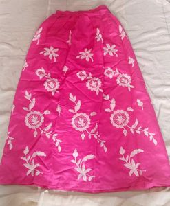 Pink Long Skirt