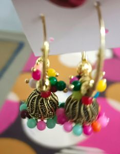 Beautiful Jhumka Bali ..