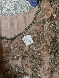 Lehenga In Beige Color