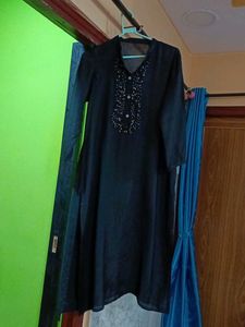 Elegant Black Kurta